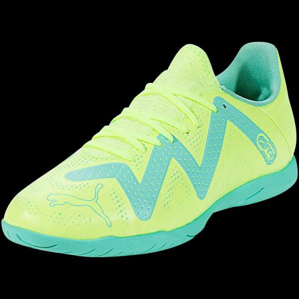 Puma Future Play Indoor Cleats (Pursuit Pack) in Yellow - Size 12.5