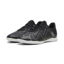 Puma Future Play It Indoor Junior Soccer Shoe Black/Silver - Size 7.5