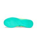 Puma Future Play It Indoor Soccer Shoe Yellow/Black/Peppermint - Size 8.5