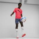 Puma Future Play It Men's Soccer Cleats Shoes, White/Fire Orchid, 8.5