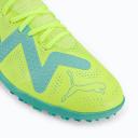 Puma Future Play TT Football Boots, Fast Yellow/Black/Electric Peppermint, Size 7.5