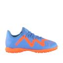 Puma Future Play Astro Turf Kids Football Trainers Blue/Orange UK 5.5