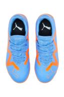 Puma Future Play Astro Turf Kids Football Trainers Blue/Orange UK 5.5