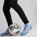 Puma Future Pro FG/AG Soccer Cleats Shoes, Blue Glimmer/White/Ultra Orange, 12.5