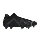 Puma Future Ultimate FG/AG Soccer Cleats Shoes, Black/White, 8.5