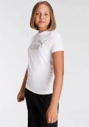 Puma Girl's Essentials+ Logo T-Shirt