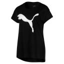 Puma Girls Short Sleeve Logo Tee - White