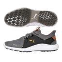 Puma Ignite Fasten8 Spikeless Golf Shoes 2021 Black/Silver/White Wide 10.5