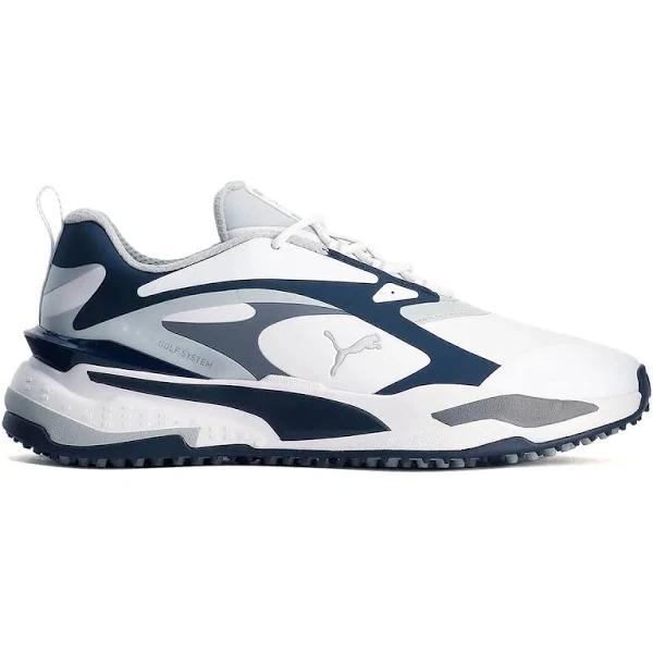 Puma Golf Shoes - GS-Fast - White - Navy Blazer 2022