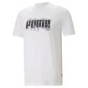 Puma Graphics Puma Wording Tee - White