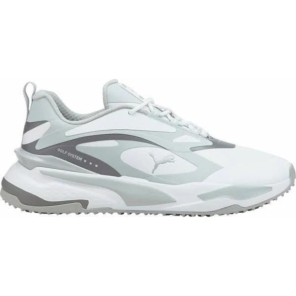 Puma Gs-Fast Golf Shoes White/High Rise/Quiet Shade M 10.5