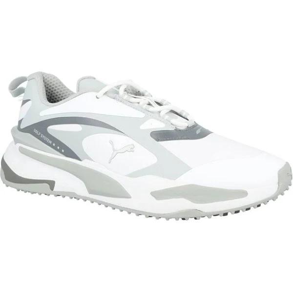 Puma Gs-Fast Golf Shoes White/High Rise/Quiet Shade M 8.5
