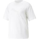 Puma Her Short Sleeve T-Shirt White L Woman