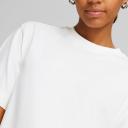 Puma Her Short Sleeve T-Shirt White L Woman