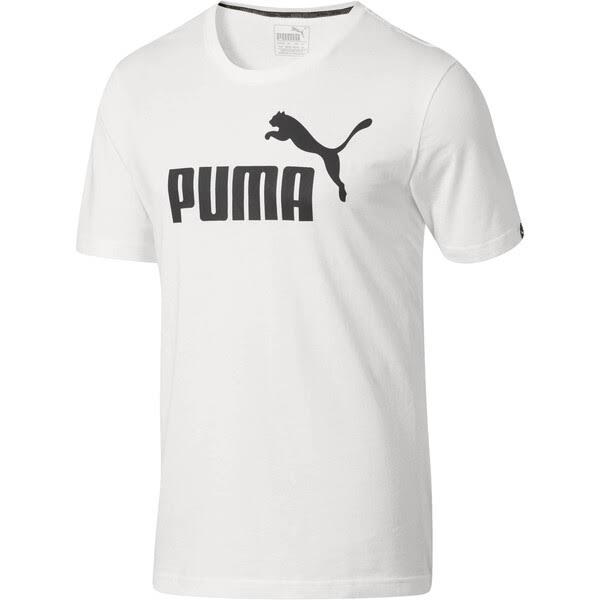 Puma Her Short Sleeve T-Shirt White Xs Woman