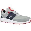 Puma Ignite Articulate Disc Golf Shoes High Rise/Silver/Navy Blazer M 10.5