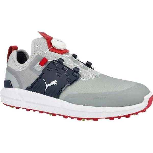 Puma Ignite Articulate Disc Golf Shoes High Rise/Silver/Navy Blazer M 10.5