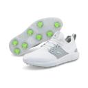 Puma Ignite Articulate Golf Shoes White/Silver/High Rise W 10.5