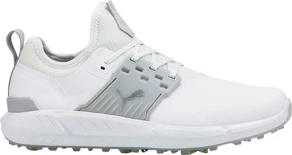 Puma Ignite Articulate Golf Shoes White/Silver/High Rise W 10.5