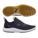 Puma Ignite NXT Lace Golf Shoes - Peacoat/Team Gold/White - Size: 12 M