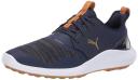 Puma Ignite NXT Lace Golf Shoes - Peacoat/Team Gold/White - Size: 12 M