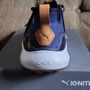 Puma Ignite NXT Lace Golf Shoes - Peacoat/Team Gold/White - Size: 12 M