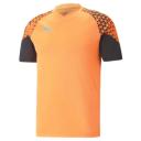 Puma Individualcup Men's Soccer Jersey, Ultra Orange/Black, L