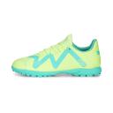 Puma Junior Future Play TT Turf Soccer Shoes, Yellow/Black / 4