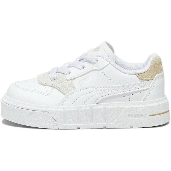 Puma Kids Cali Court Match White Size 10 Sneakers - Platypus | AfterPay Available