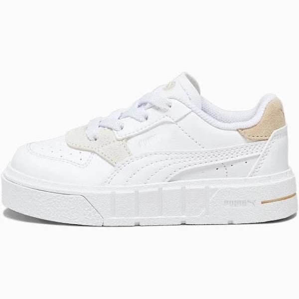 Puma Kids Cali Court Match White Size 5 Sneakers - Platypus | AfterPay Available