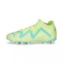 Puma Kids Future Match FG/AG Soccer Cleats, Yellow/Black / 5.5