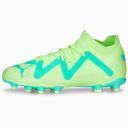 Puma Kids Future Match FG/AG Soccer Cleats, Yellow/Black / 6