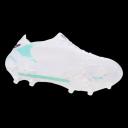 Puma King Ultimate FG/AG Firm Ground Soccer Cleats, White/Black / 7.5