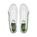 Puma King Ultimate FG/AG Firm Ground Soccer Cleats, White/Black / 7.5