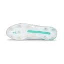 Puma King Ultimate FG/AG Firm Ground Soccer Cleats, White/Black / 8