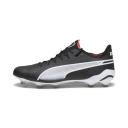 Puma King Ultimate FG Soccer Cleats, Men's, M11/W12.5, Black/White