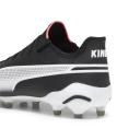 Puma King Ultimate FG Soccer Cleats, Men's, M11/W12.5, Black/White