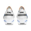 Puma King Ultimate FG Soccer Cleats - White & Blue - 1 Each