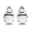 Puma King Ultimate FG Soccer Cleats - White & Blue - 1 Each