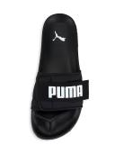 Puma Leadcat 2.0 Men's Velcro Slides in Black - Size 9