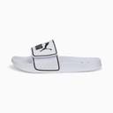Puma Leadcat 2.0 Slides, White/Black, 12