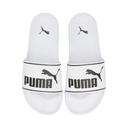 Puma Leadcat 2.0 Slides, White/Black, 12