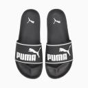 Puma Leadcat 2.0 Slides, White/Black, 8