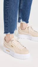 Puma Mayze Leather Sneakers | Tan | Size 6.5 | Shopbop