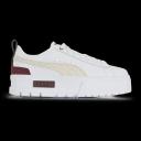 Puma Mayze Luxe Shoes White Maroon Women - 39
