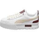 Puma Mayze Luxe Shoes White Maroon Women - 39