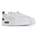 Puma Mayze Luxe Shoes White Maroon Women - 39