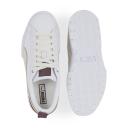 Puma Mayze Luxe Shoes White Maroon Women - 39