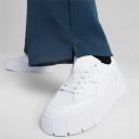 Puma Mayze Stack Sneakers in Triple White