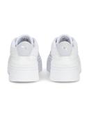 Puma Mayze Stack Sneakers in White & Grey